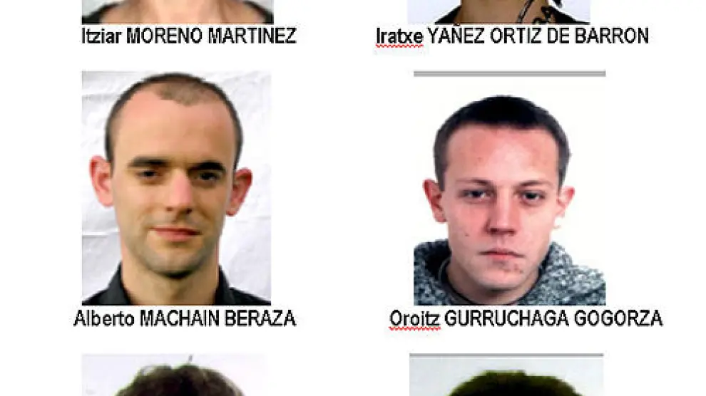 Imágenes de los presuntos etarras que atentaron contra el cuartel de Burgos y asesinaron a los guardias de Calviá