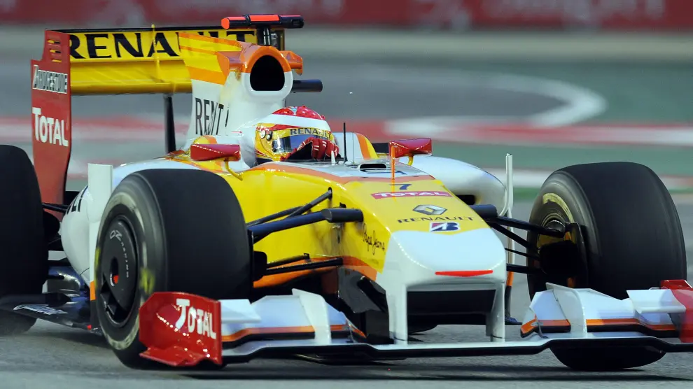 Fernando Alonso en Renault.