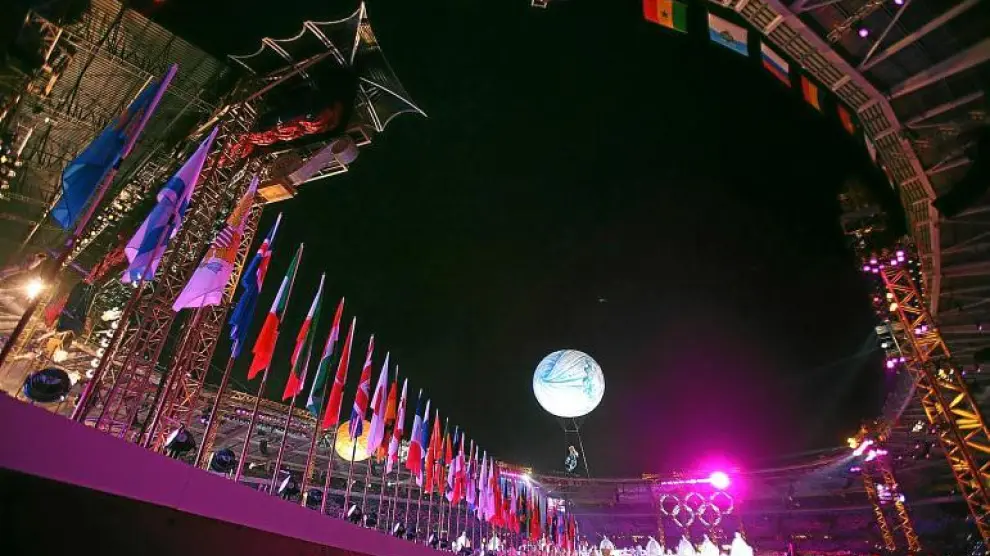 La ceremonia inagural de los Juegos Olímpicos de Invierno de Turín en 2006, en la foto, llegó a 3.200 millones de espectadores.