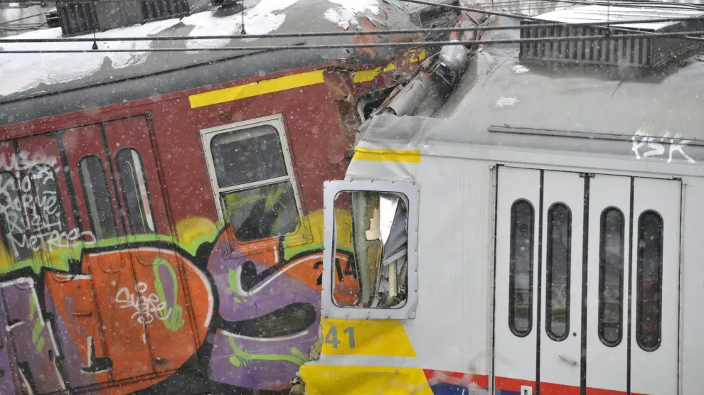 Tragedia en Bélgica por el choque de dos trenes cerca de Bruselas