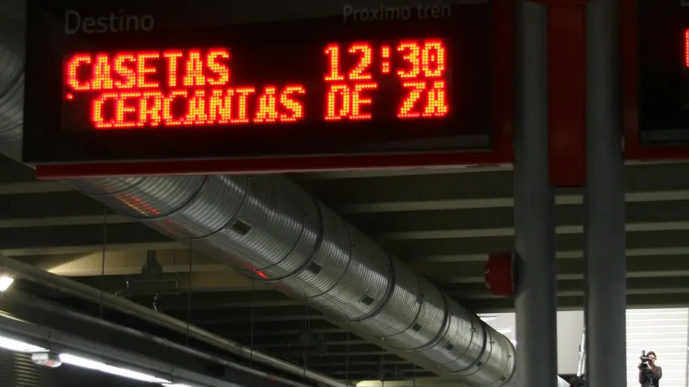 El colapso del túnel de Goya impide a Renfe alargar los regionales de Delicias a El Portillo