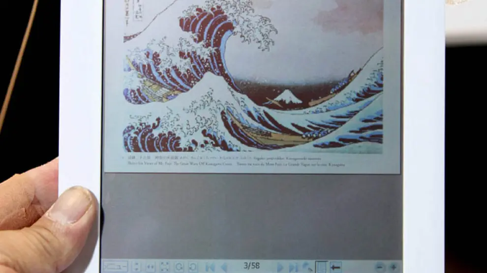 FLEPIa, el primer libro electrónico táctil y a color de Fujitsu