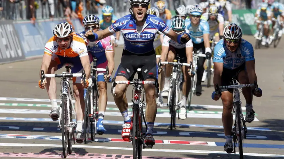 Victoria de Weylandt en la tercera etapa del Giro