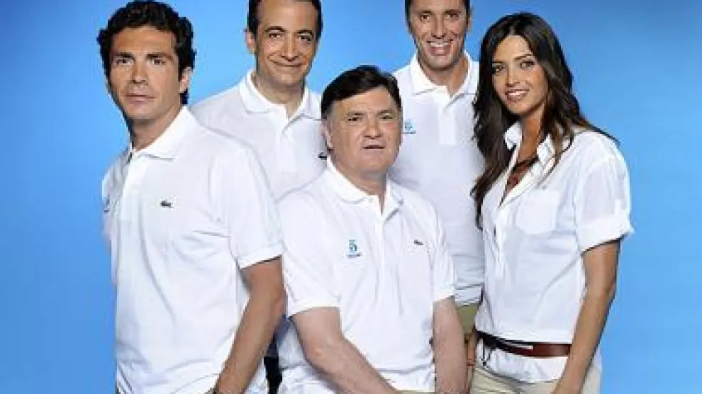 El equipo que comentará los partidos del Mundial en Telecinco.
