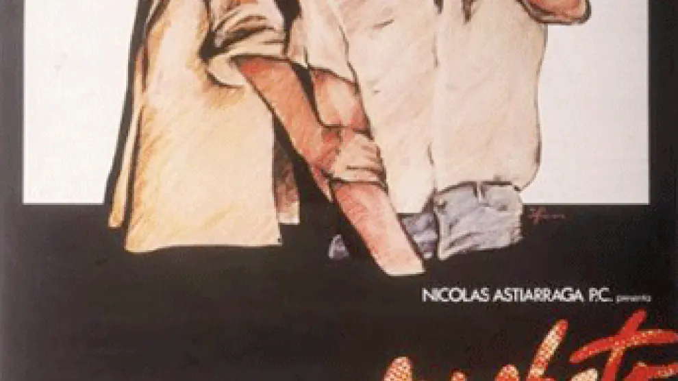 Cartel de la película Arrebato, de Iván Zulueta, en la que se inspira Venuspluton!com
