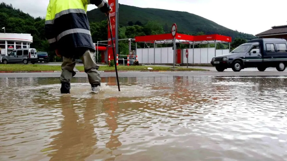 Inundaciones en Treceño, Cantabria