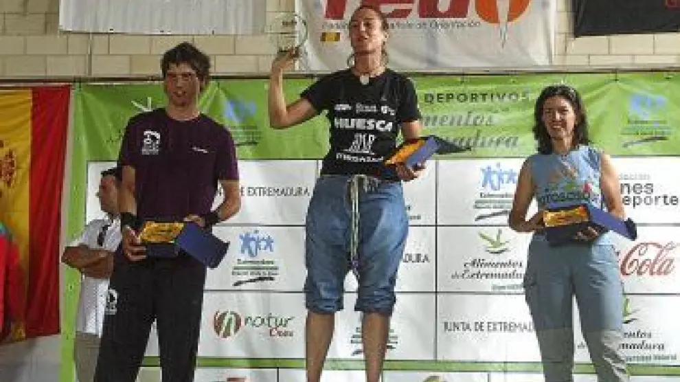 Peña Guara se subió a lo más alto del podio.