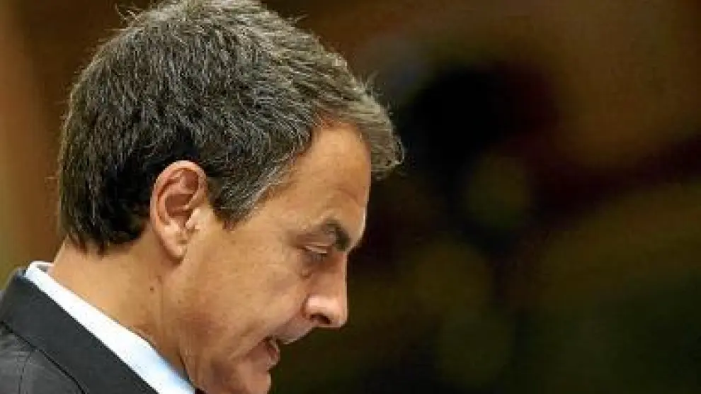 El presidente Zapatero muestra su peor cara