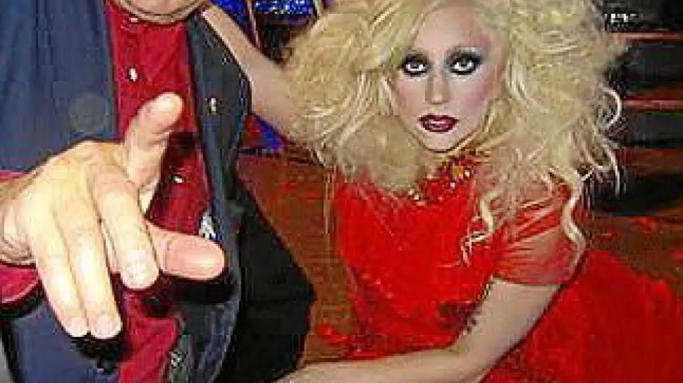 Orensanz y Lady Gaga. ¿Un 'Bad Romance? No, dos 'Poker Face'.