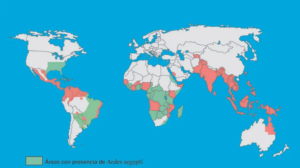 Incidencia del dengue en el mundo