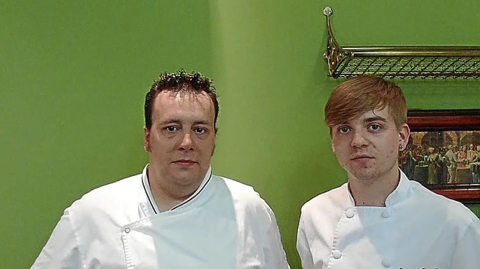 José Andrés Olivar y Jorge García, cocineros del Borago.