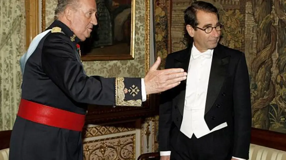 El Rey recibió en enero las credenciales del nuevo embajador Solomont en el Palacio Real.