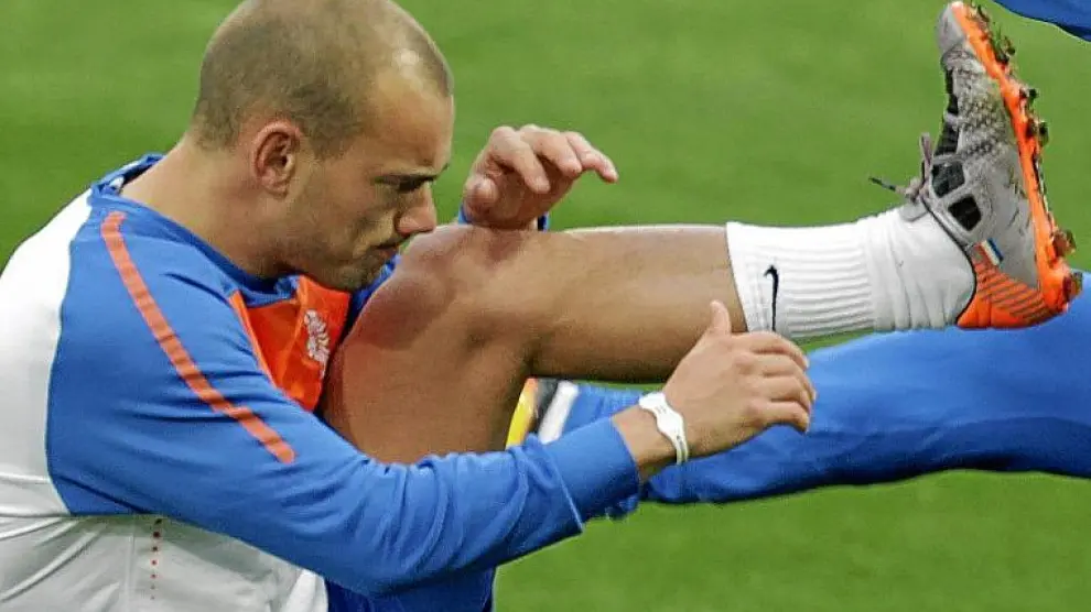 Junto a Robben, Wesley Sneijder representa la principal credencial holandesa ante Uruguay.