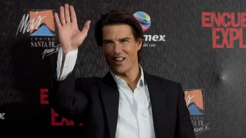 Tom Cruise, durante el estreno en México de su última película.