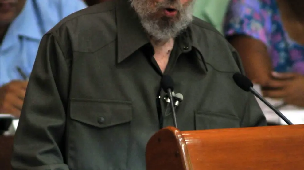 El ex presidente cubano Fidel Castro
