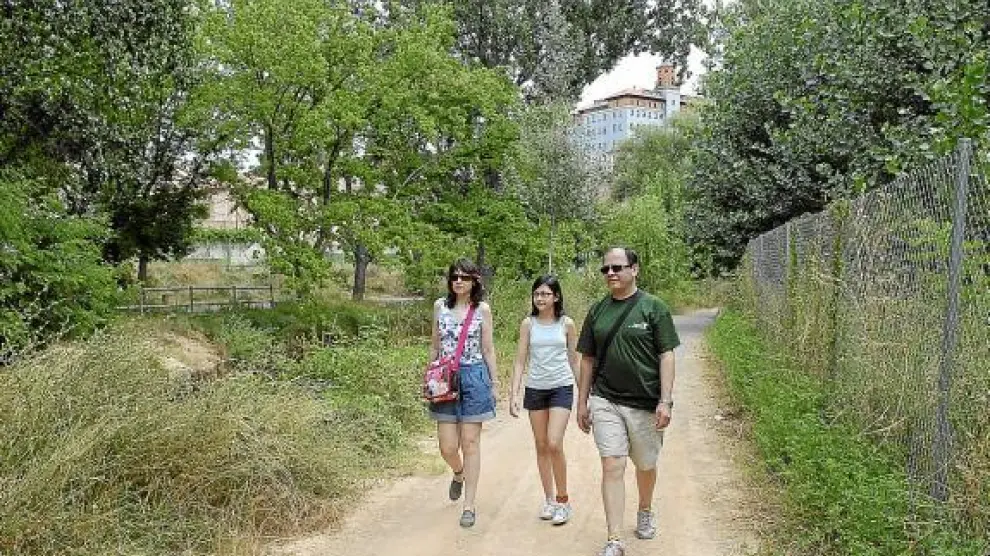 La vega del Turia es una de las zonas de paseo más frecuentadas por los turolenses.