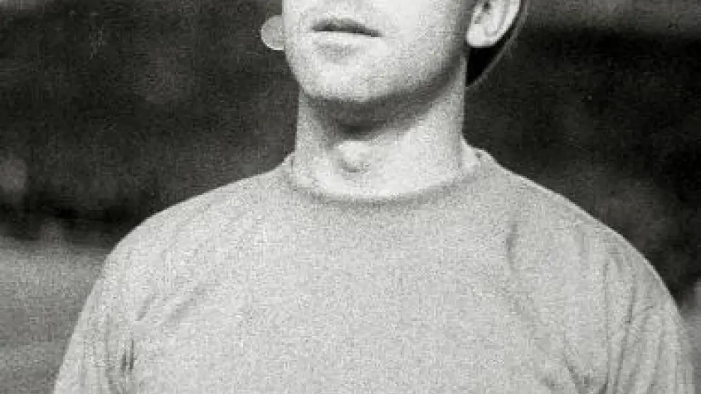Carlos Lapetra, con la camiseta de la selección española.