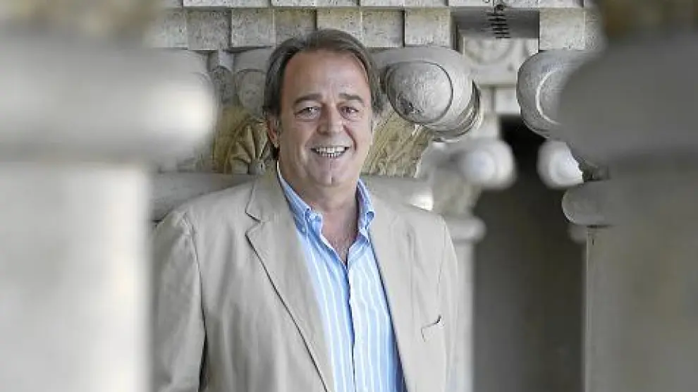 Carlos Pérez Anadón, en el Edificio Seminario.