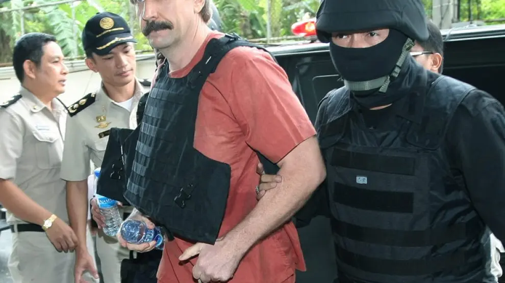 Viktor Bout, en la corte criminal de Bangkok