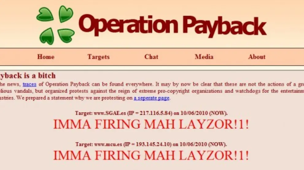 Imagen de la operación 'payback'