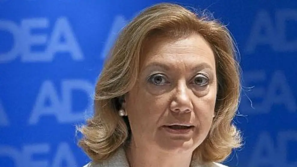 La candidata popular a la presidencia de Aragón, Luisa Fernanda Rudi.
