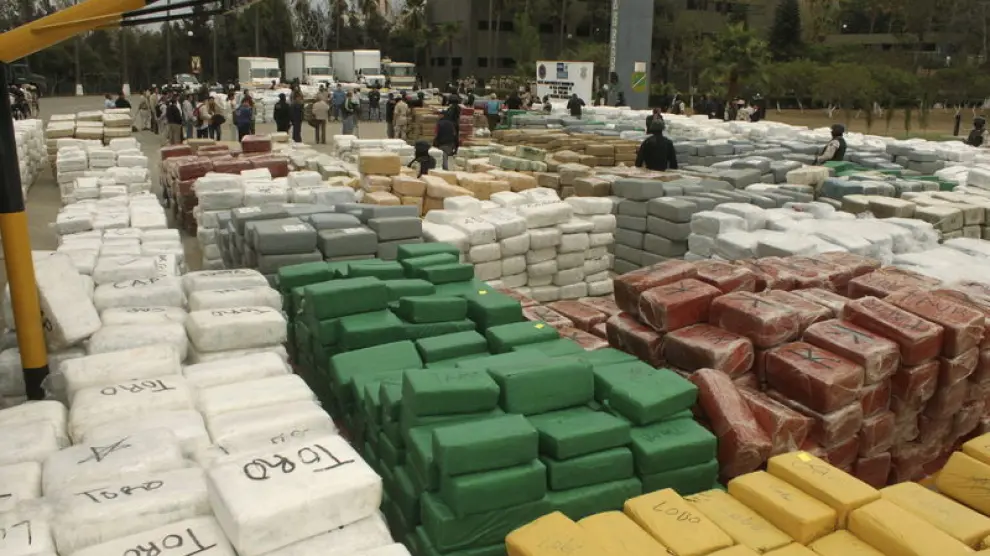 Decomiso de 10.000 paquetes de marihuana, en Tijuana