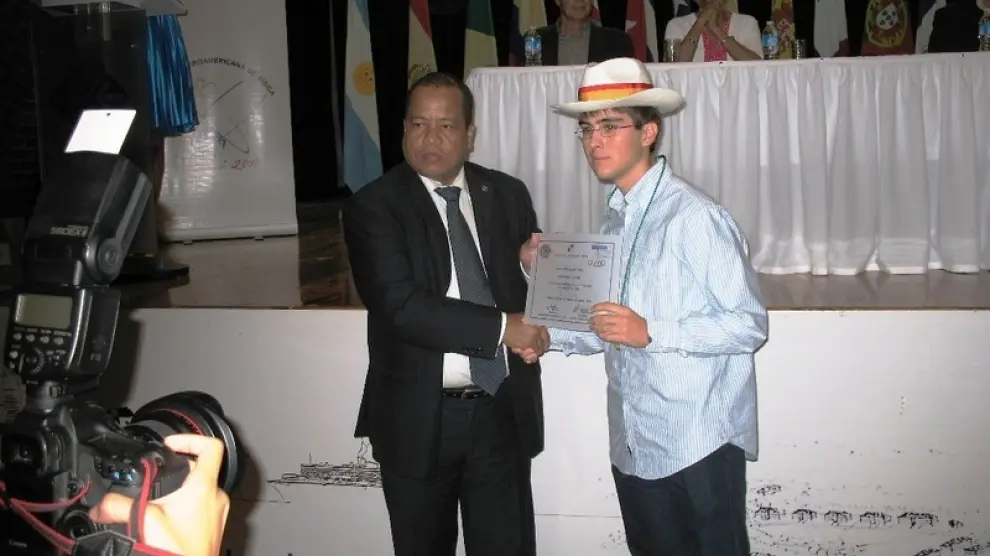 A sus 16 años, Adrián Franco era uno de los más jóvenes participantes en las pruebas realizadas en Panamá