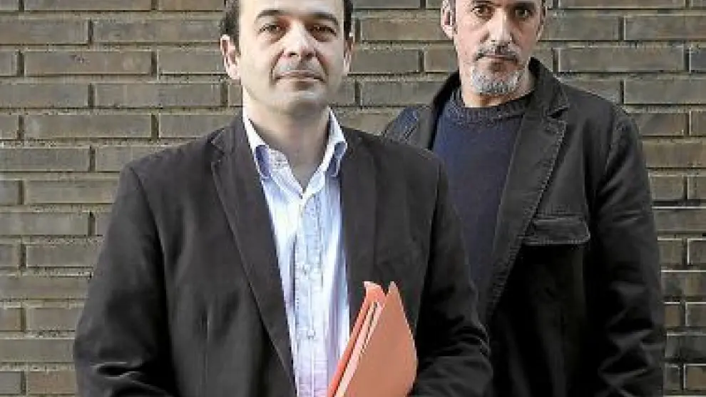 Luis Mangrané y Rafael Antorrena, defensores de los saharauis.