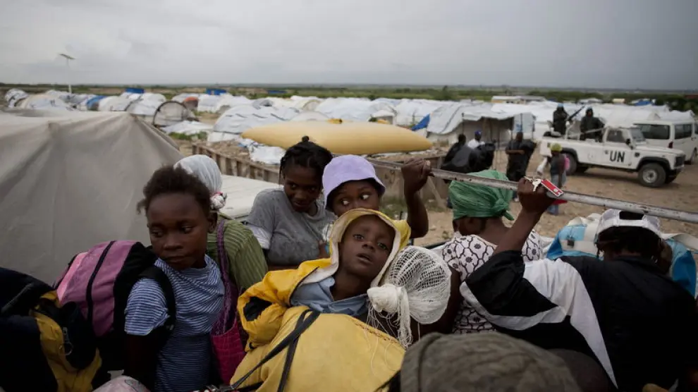 Evacuaciones en Haití