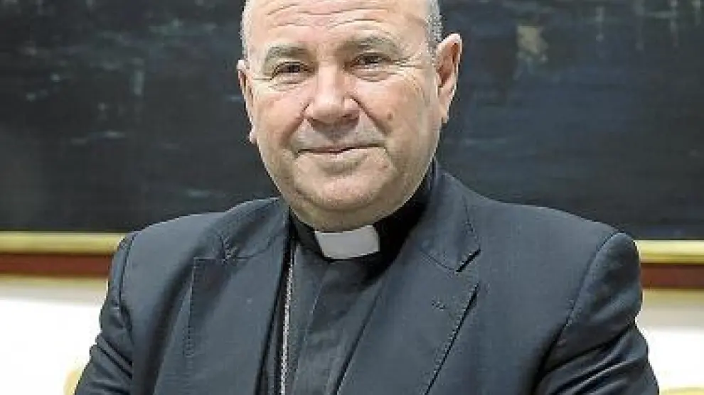 Manuel Ureña, en la sede del Arzobispado.