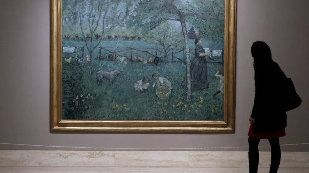 'El gran jardín', pintura de Pierre Bonnard