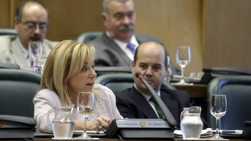 La portavoz del grupo municipal del Partido Popular en Zaragoza, Dolores Serrat
