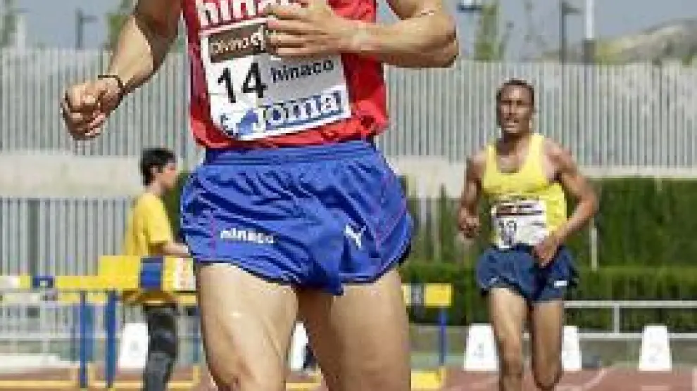 El atleta montisonense Eliseo Martín.