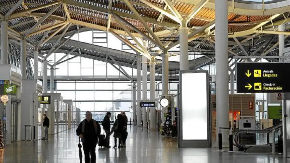 Imagen de la terminal de Zaragoza