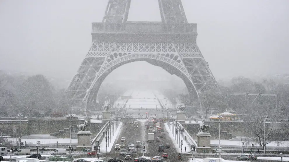 Los termómetros marcarán un máxima de 2 grados en París.
