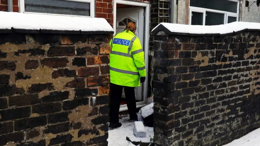 La policía realizó varias detenciones en la localidad inglesa de Stoke-on-Trent.