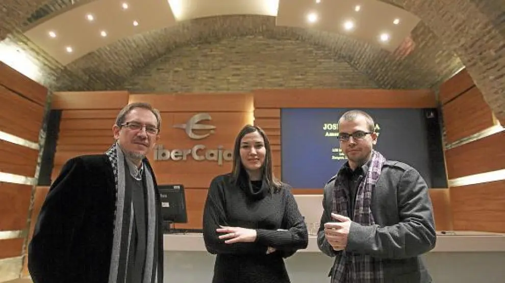 Luis Antonio González, María Eugenia Boix y Alejandro Martínez, ayer, en la presentación.
