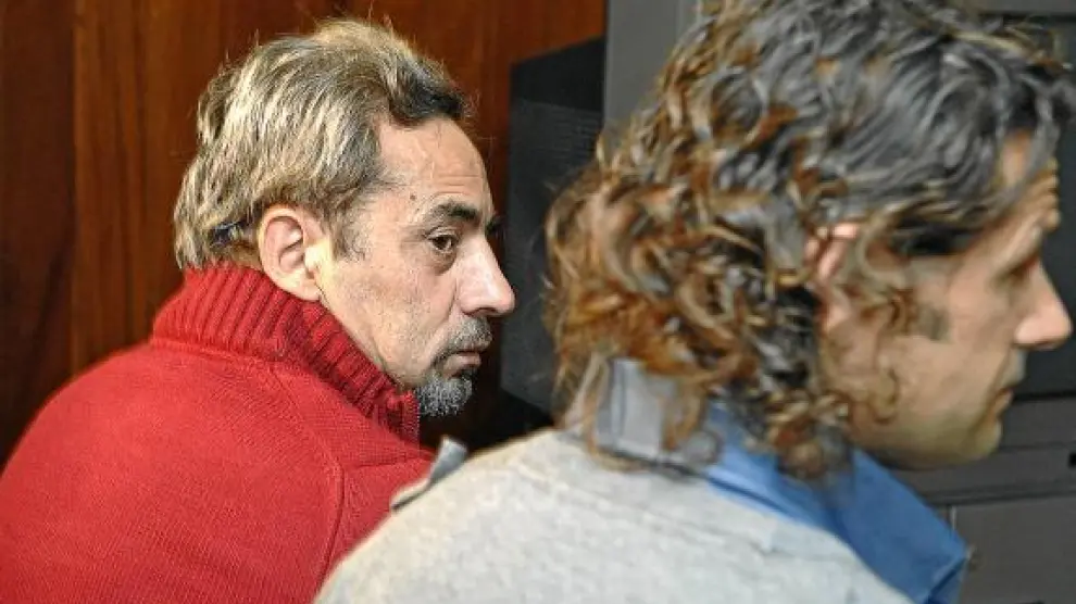 El Brujo y Alberto Cañamares, que también ha sido condenado, en noviembre en el juicio.
