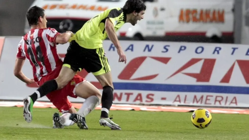 Rigo provoca el penalty sobre Lafita en su único partido disputado en Primera División