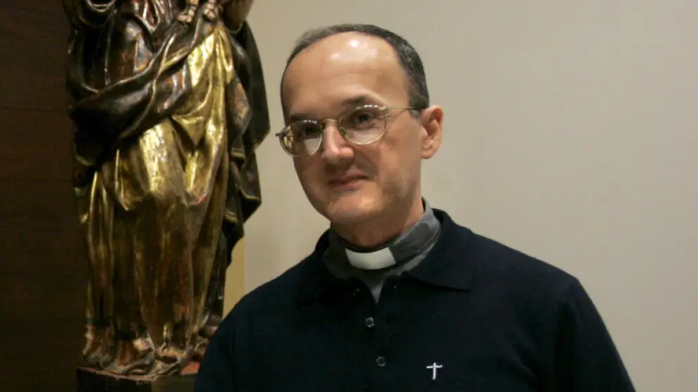 Julián Ruiz Martorell, nuevo obispo de Huesca, en una imagen de archivo