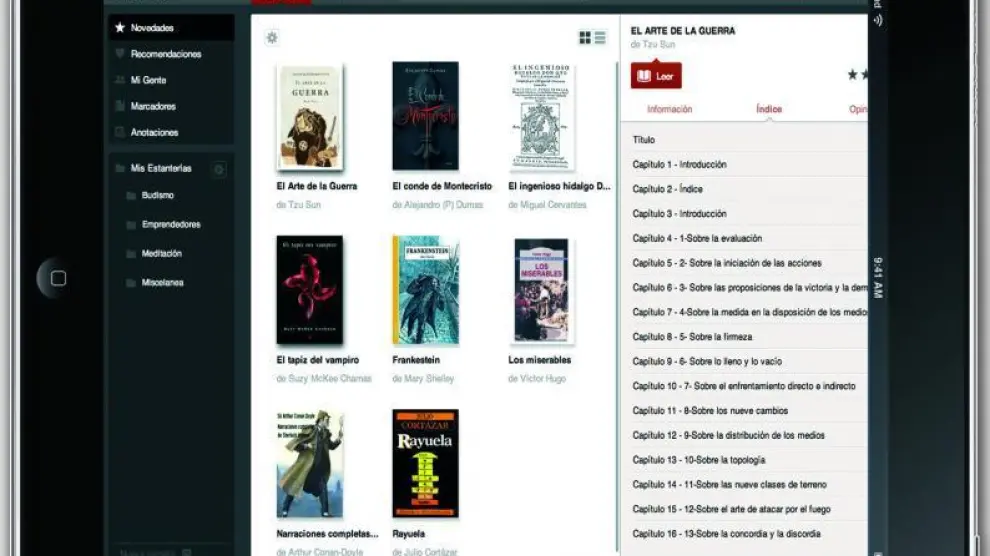 Un 'Spotify' de libros con acento español