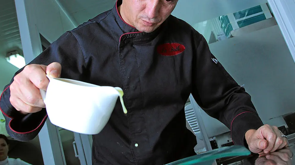 José Ignacio Acirón, chef del restaurante La Bastilla.