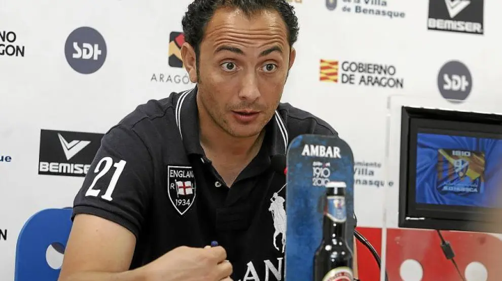 El gerente del Huesca, Raúl Ojeda, en una imagen de archivo
