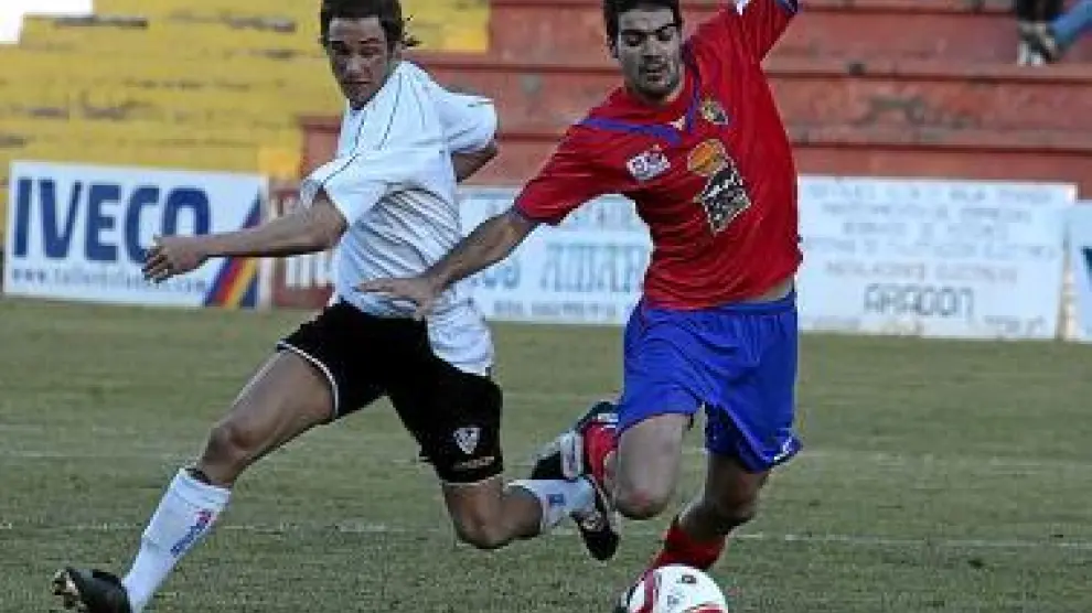 Imagen del partido que enfrentó al Teruel con el Alzira.