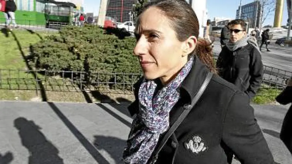 Nuria Fernández declaró ayer en calidad de testigo.