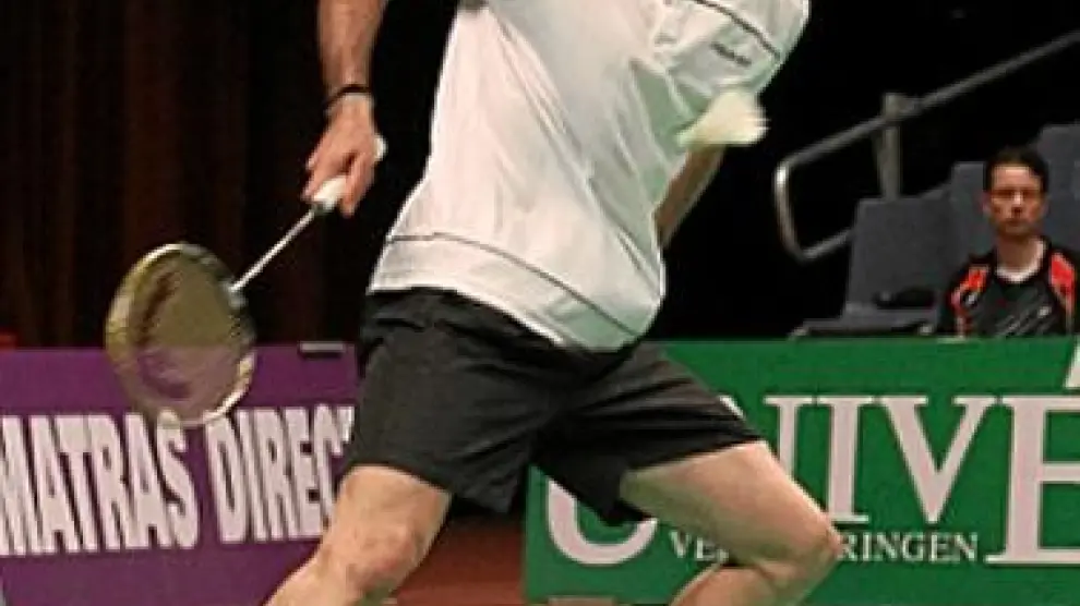 Pablo Abían, en acción en un torneo europeo.