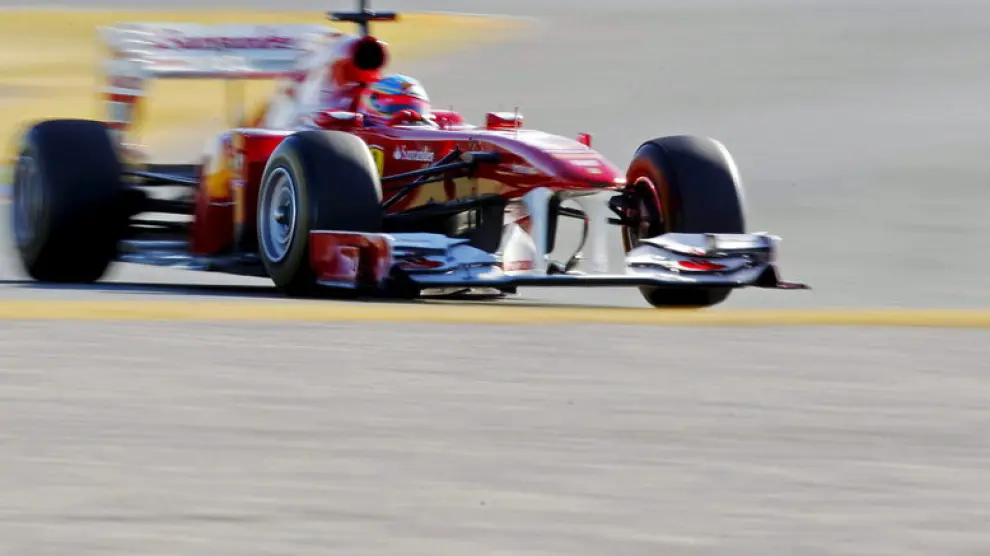 El piloto español de Ferrari, Fernando Alonso