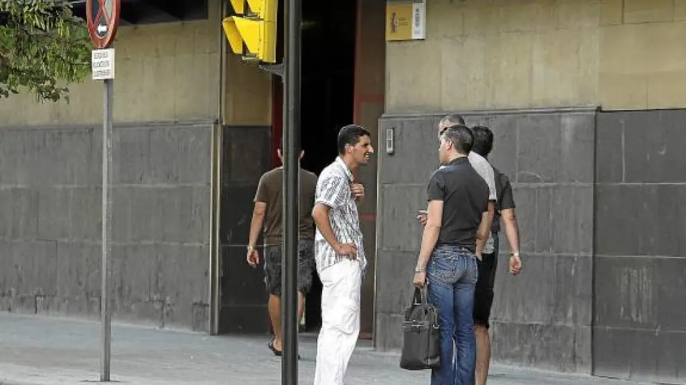 Algunos presuntos implicados en la Operación Isabel destapada en Zaragoza en 2010.