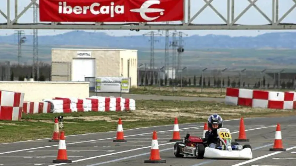En el Circuito Internacional de Zuera buscan pilotos de karting