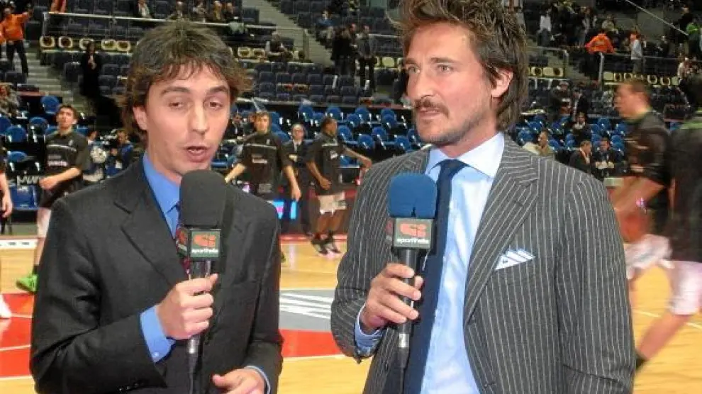 Gianmarco Pozzecco colaboró con el canal televisivo Sportitalia durante la pasada Copa del Rey.